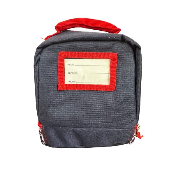 Marvel Avengers Mech Strike Double Compartment Insulated Lunch‎ Bag/Box - Picture 2 of 2